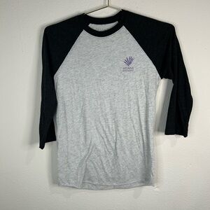 Juliana Bicycles Bike Night Shirt Women XS Raglan Tee MTB Graphic Jungle Art